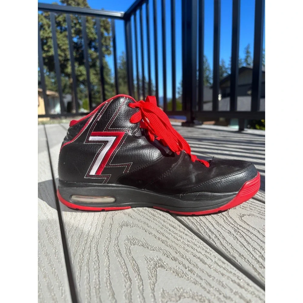 Nike B Roy High Top Basketball Sneakers‎ Black Red Mens Size 10 Shoes